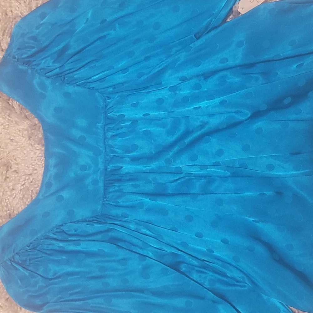 Happy Nature balloon sleeve blouse